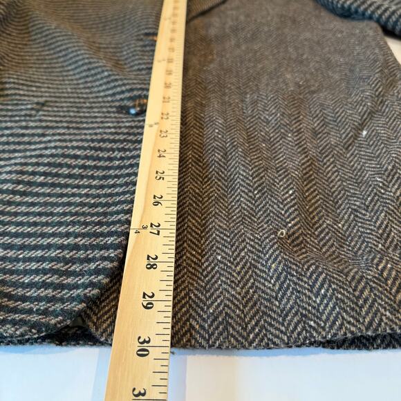 Laurice Blazer M Mixed Wool Tweed Patchwork Suede Collar Vintage Vibes - Picture 7 of 10